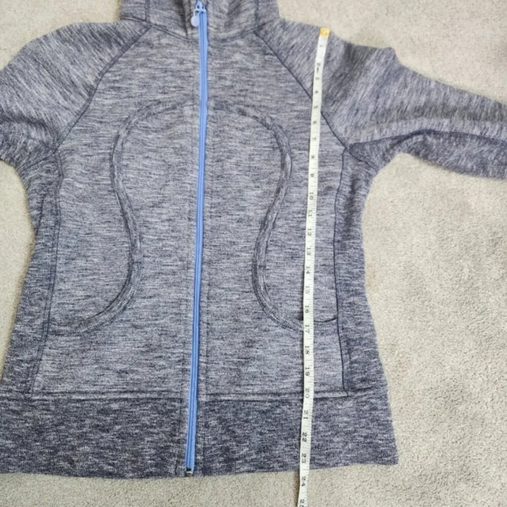 Lululemon Scuba Hoodie Deep Indigo Size 8 Hooded Sweatshirt